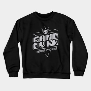 Game Over (Grey) Crewneck Sweatshirt